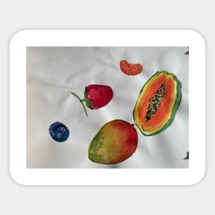 Fruit Study Sticker